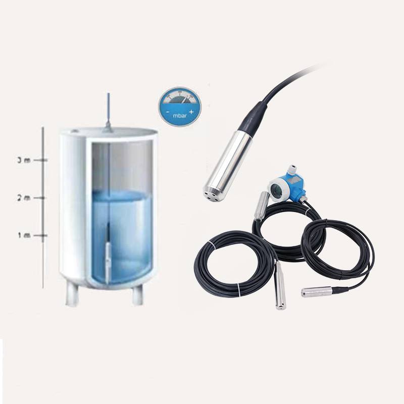 Capteur de niveau submersible à câble de fluorure de polyvinyle pour une surveillance précise du niveau du liquide