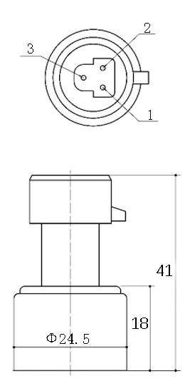 Résistif piézo-électrique antigel du capteur eau-air d'essence et d'huile 4-20mA 0.5-4.5V 3.3V de pression