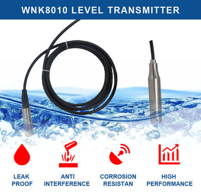 capteur submersible de pression d'eau de lac river de 20mA 5V avec le profil compact